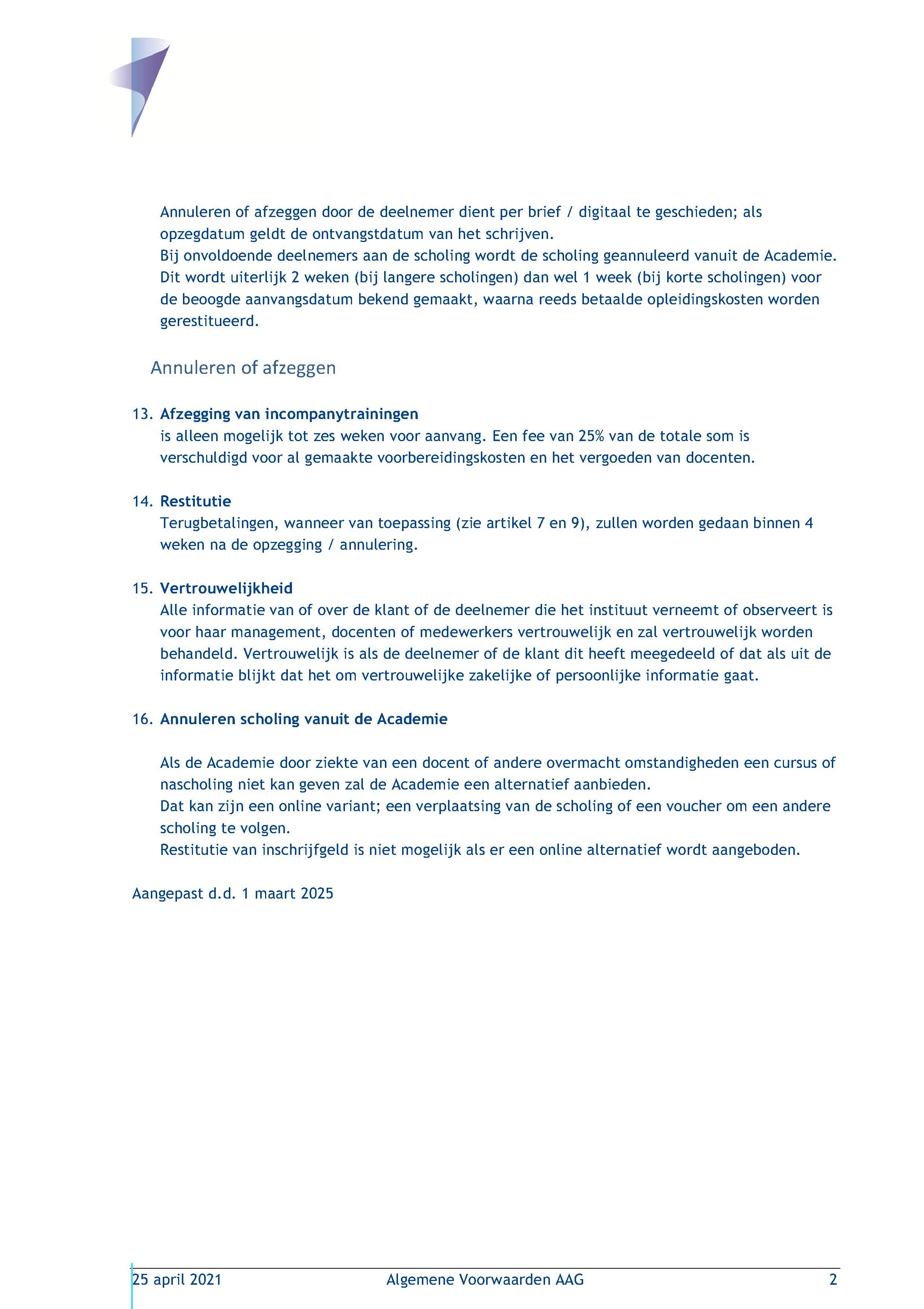 25 03 01 algemene voorwaarden AAG websiteversie 2